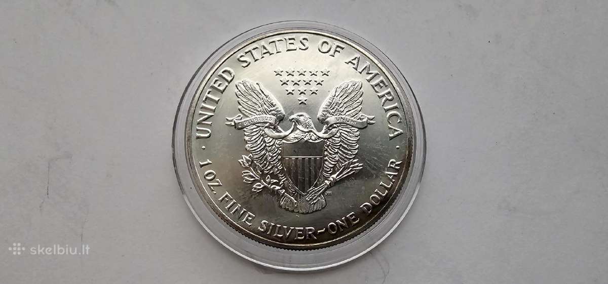 1990 Usa doleris Proof 1 oz