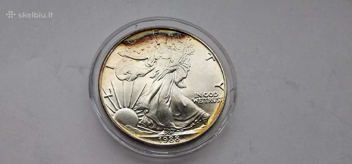 1988 Usa doleris Proof 1 oz