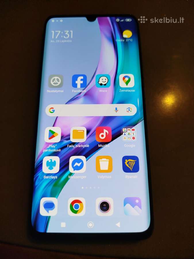 Parduodu telefoną xiaomi 10 note lite