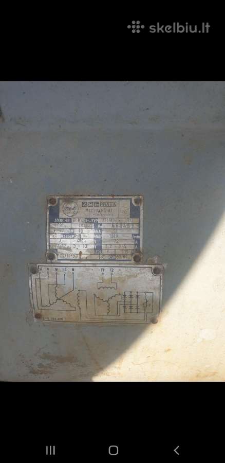 Generatorius 40kw - nuotraukos Nr. 7