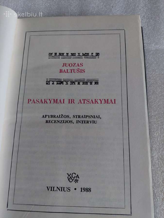 Pasakymai ir atsakymai - nuotraukos Nr. 2
