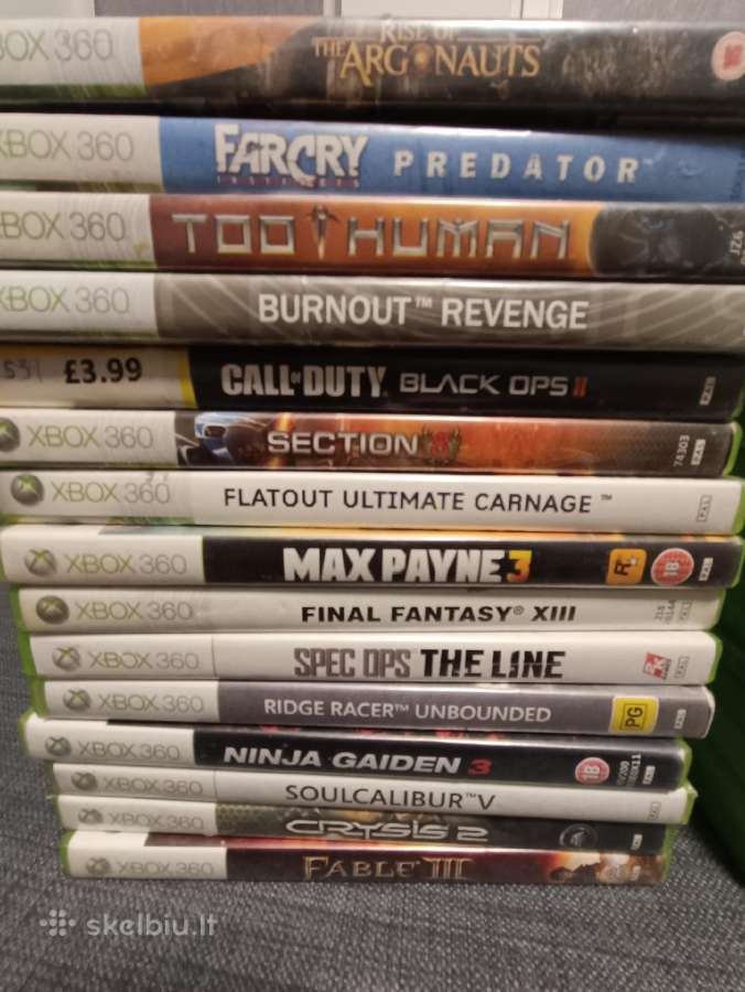 Xbox 360 zaidimai - nuotraukos Nr. 2