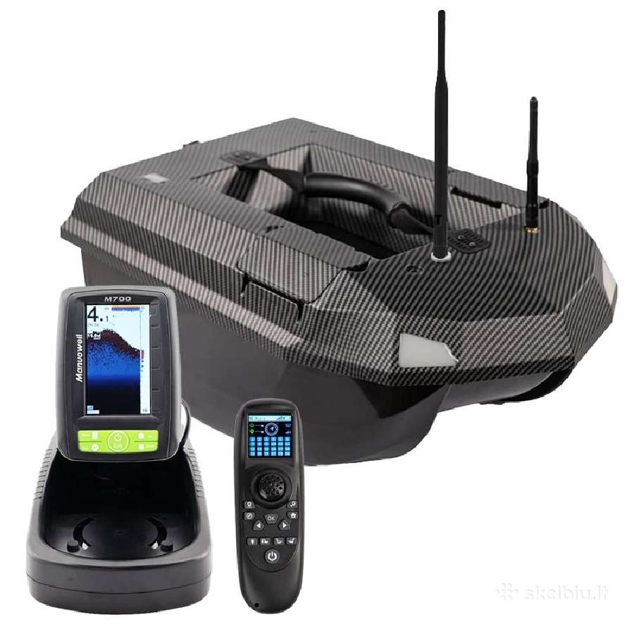 Pašarų laivelis Manuowell Assassin GPS Sonar