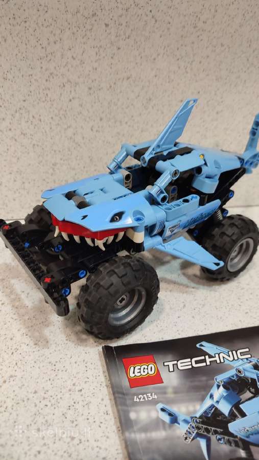 Lego Technic 42134 Monster Jam Megalodon Pull Back - nuotraukos Nr. 4