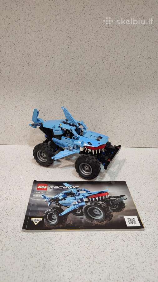 Lego Technic 42134 Monster Jam Megalodon Pull Back - nuotraukos Nr. 3