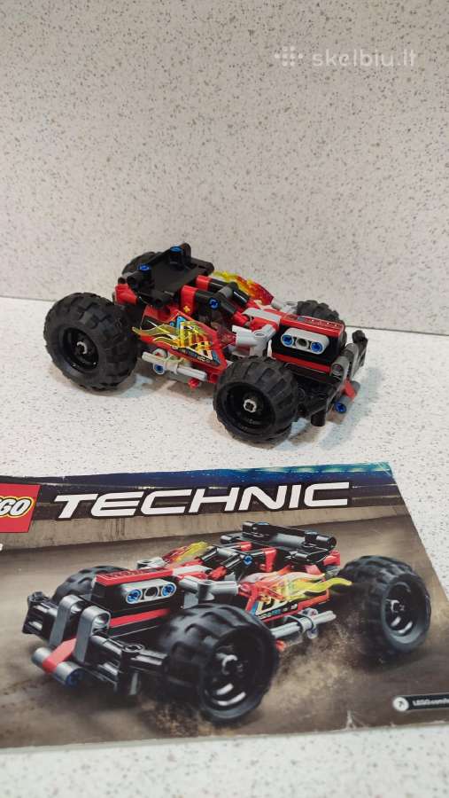 Lego Technic 42073 Bash! Pull Back - nuotraukos Nr. 3