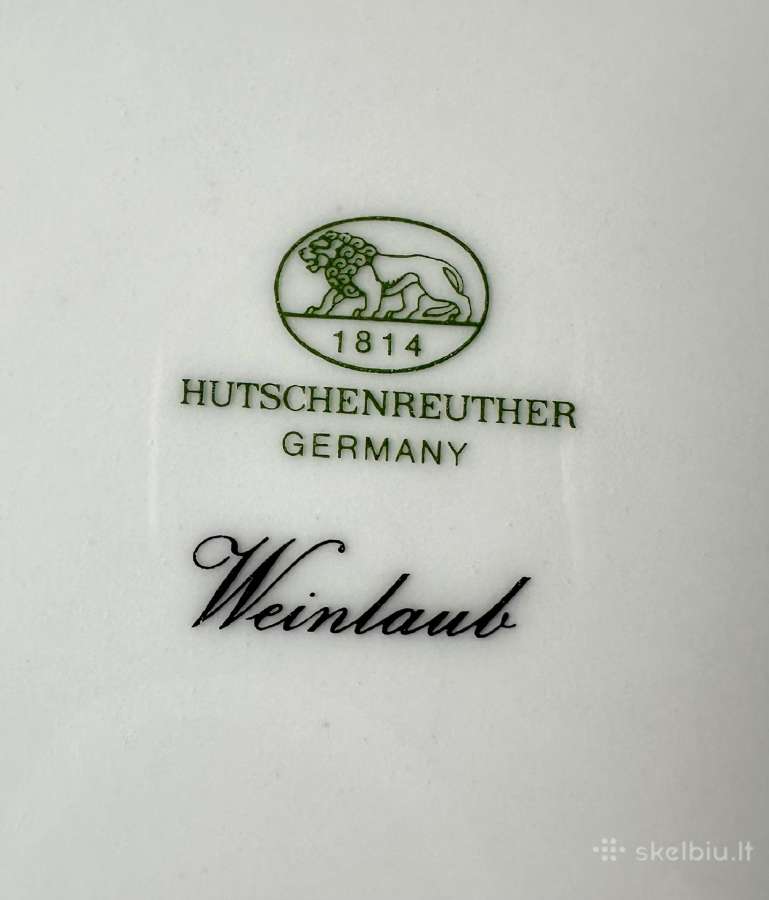 Hutschenreuther indai - nuotraukos Nr. 23