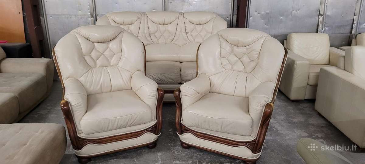 Odiniai Baldai Kampas Sofa Reglainer - nuotraukos Nr. 8