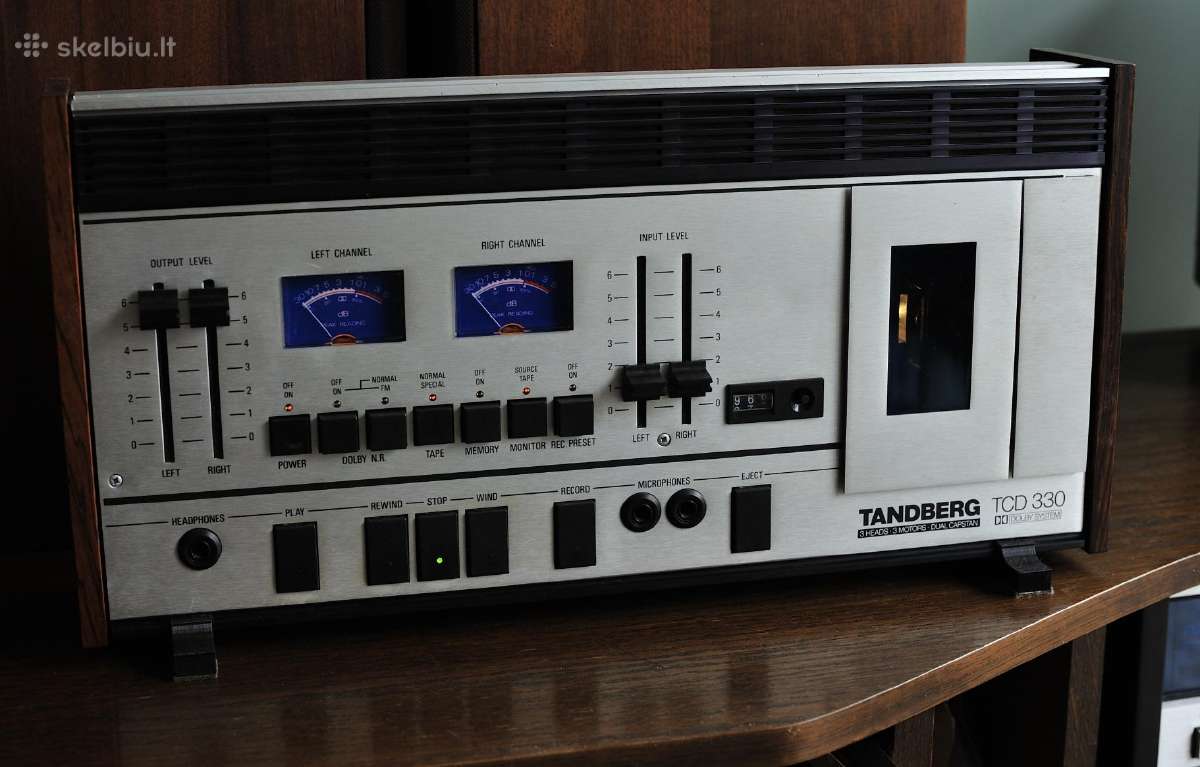 Tandberg Cdt 330 kasetine deka puiki