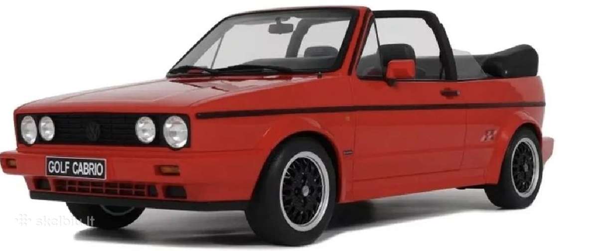 VW Golf I Cabriolet 1:12 ! - nuotraukos Nr. 3
