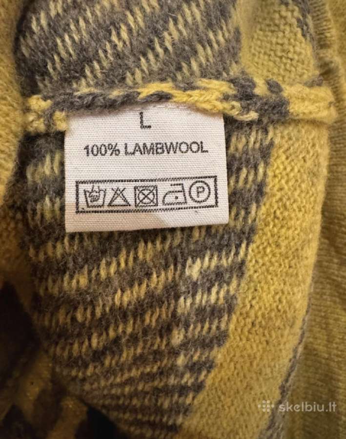 Vintažinis 100% vilnos Mansted kardiganas S/m d. - nuotraukos Nr. 2