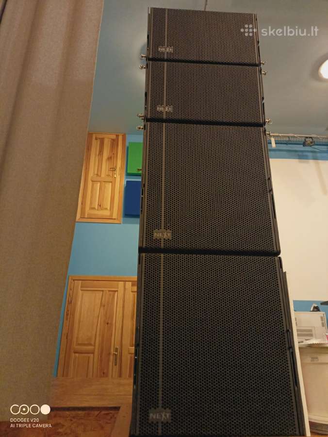 Next Pro-audio koncertinės kolonėlės.