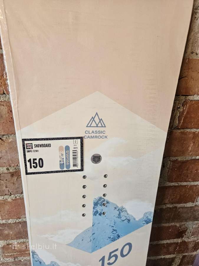 Snieglentė 150cm Prime ir apkaustai - nuotraukos Nr. 3