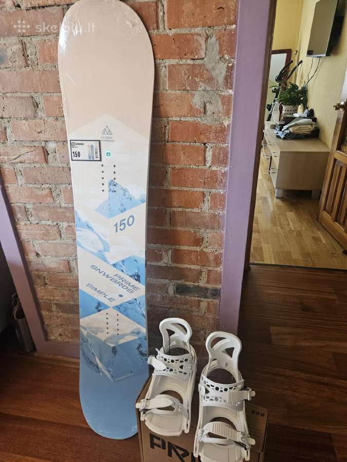 Snieglentė 150cm Prime ir apkaustai - nuotraukos Nr. 5