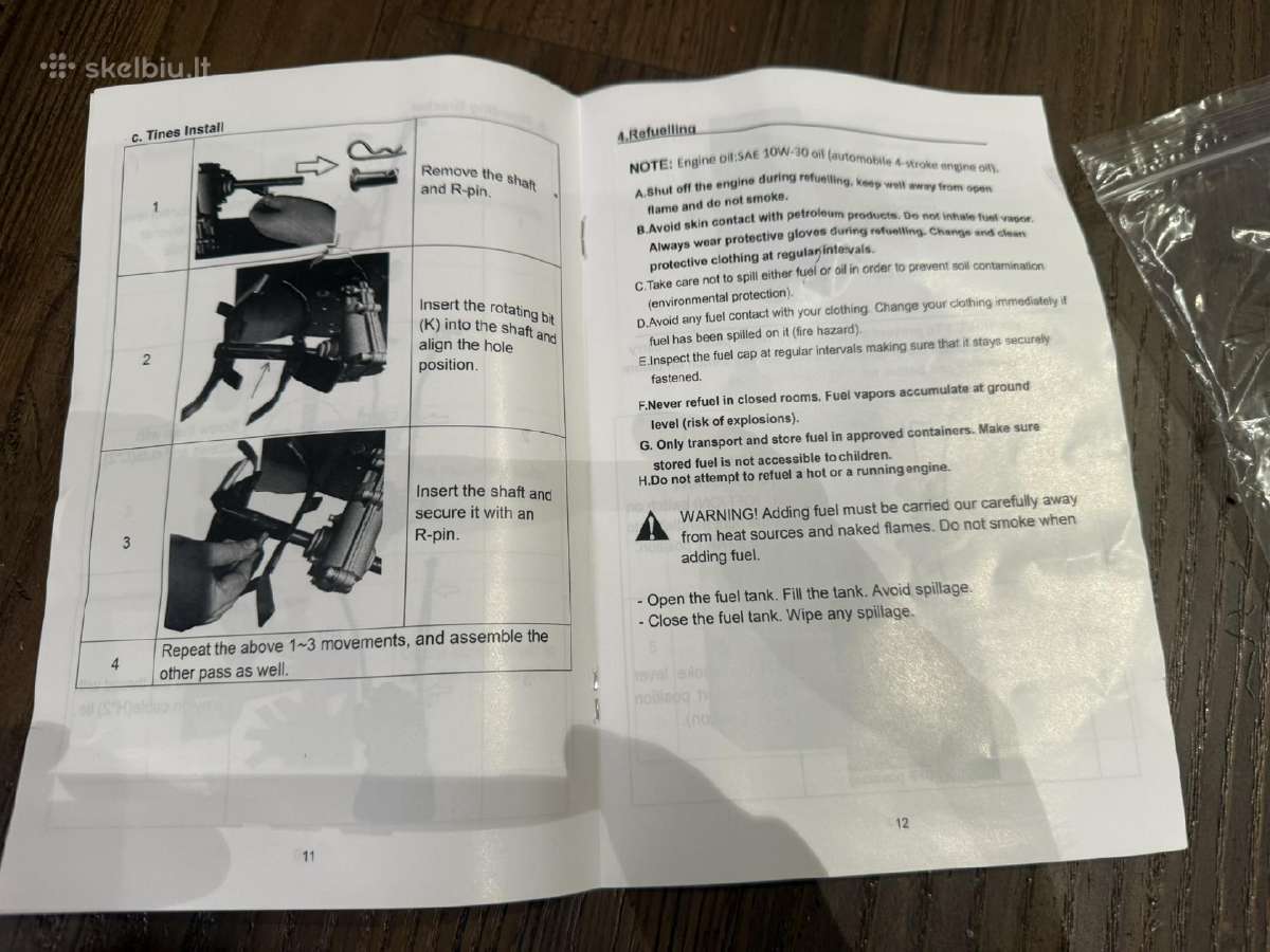 Motoblokas, kultivatorius - nuotraukos Nr. 8