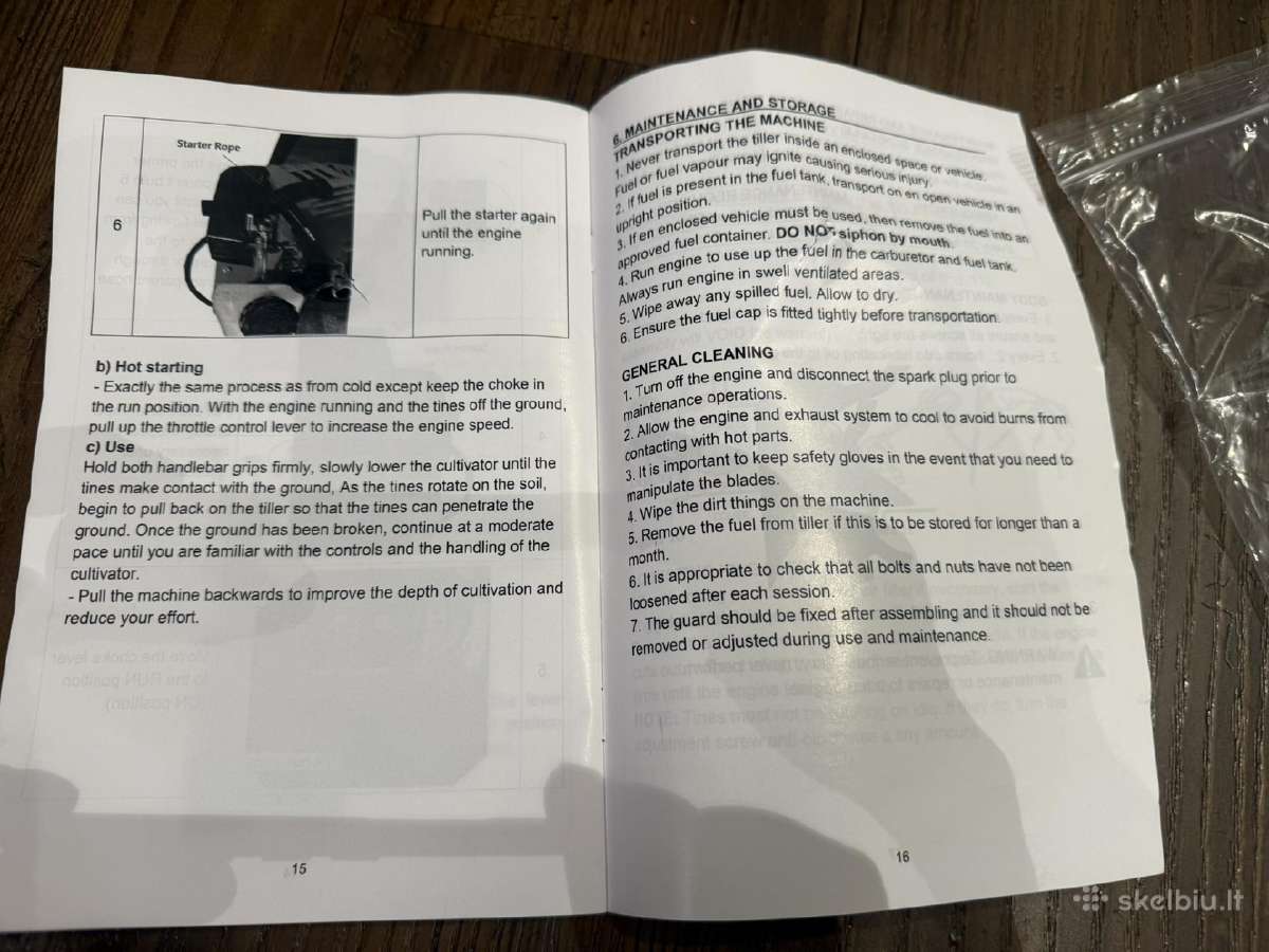 Motoblokas, kultivatorius - nuotraukos Nr. 10