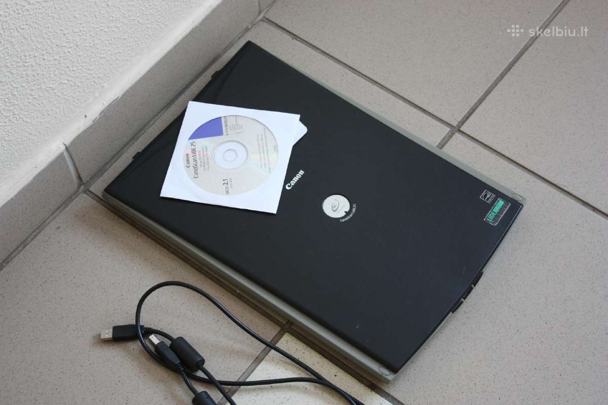 Skeneris Canon Canoscan Lide 25 Usb - nuotraukos Nr. 4