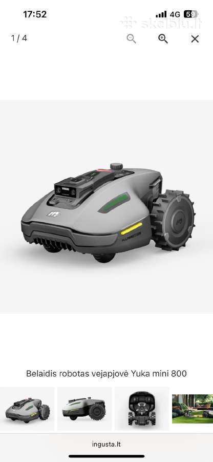Mammotion Luba 3 Awd robotai vejapjovės. Turime. - nuotraukos Nr. 26