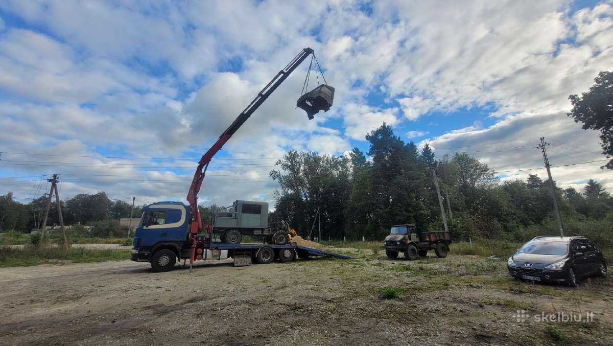 Krovinių pervežimas-transportavimas,krano-fiskaro - nuotraukos Nr. 11