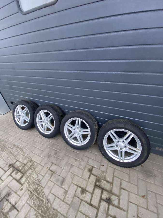 R17 5x112 mercedes 225/55 žiemines - nuotraukos Nr. 2