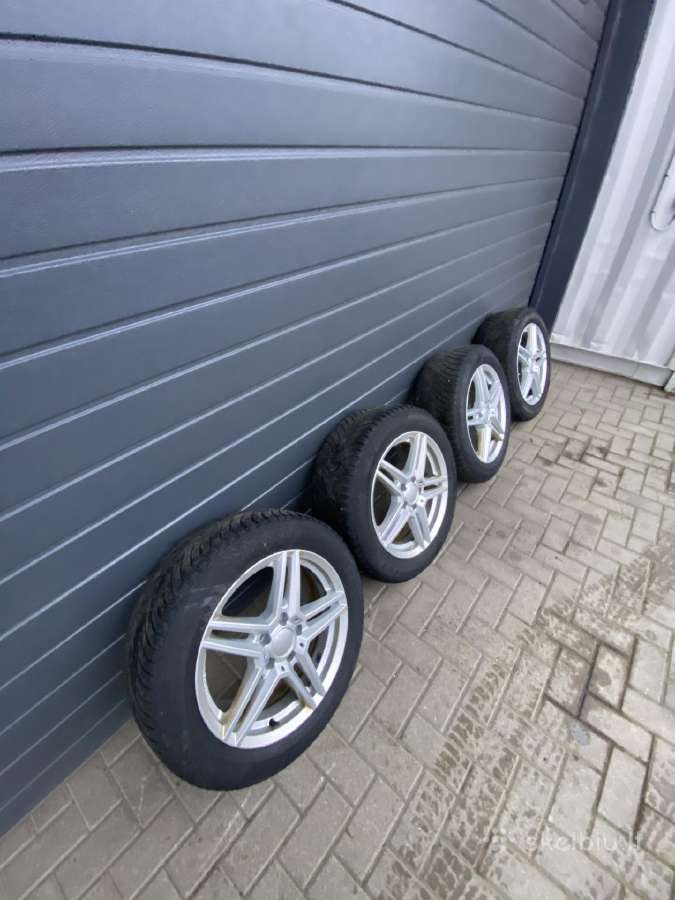 R17 5x112 mercedes 225/55 žiemines - nuotraukos Nr. 3