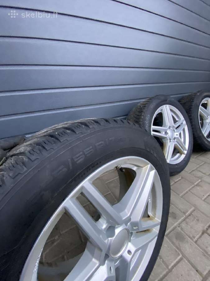 R17 5x112 mercedes 225/55 žiemines - nuotraukos Nr. 5