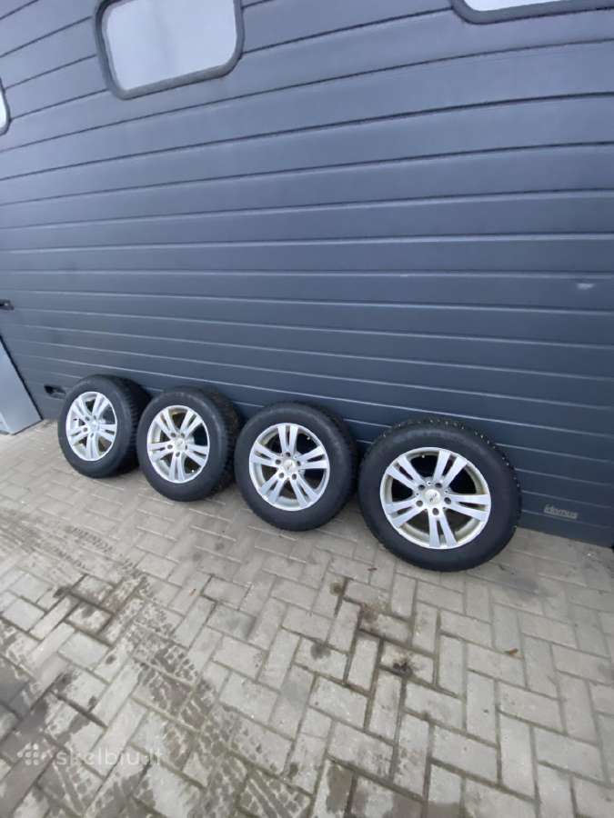 R17 5x120 volkswagen/bmw 215/65 žiemines - nuotraukos Nr. 2
