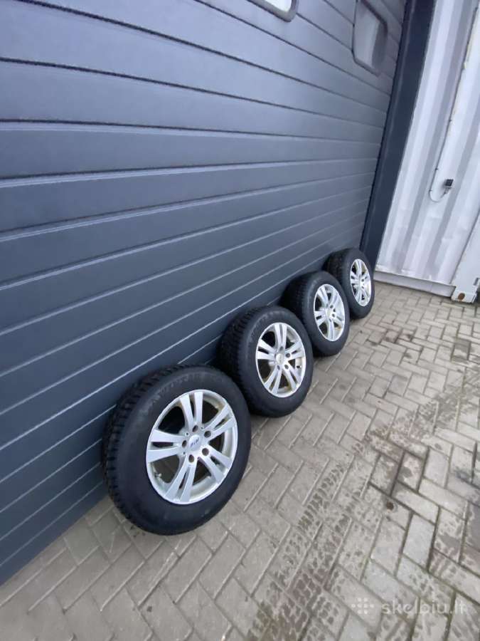 R17 5x120 volkswagen/bmw 215/65 žiemines - nuotraukos Nr. 3