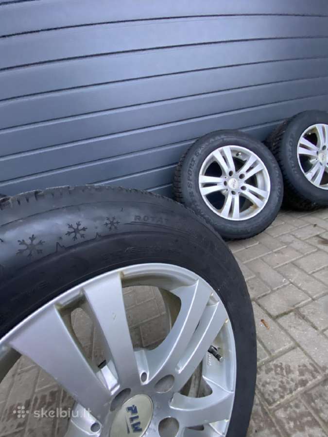 R17 5x120 volkswagen/bmw 215/65 žiemines - nuotraukos Nr. 5