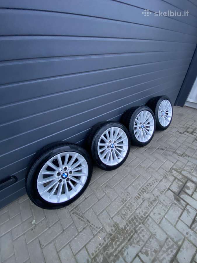 R17 5x120 bmw 225/45 žiemines - nuotraukos Nr. 2