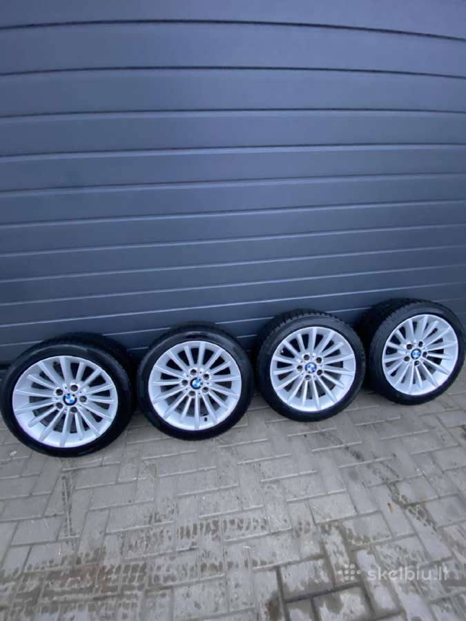 R17 5x120 bmw 225/45 žiemines - nuotraukos Nr. 3