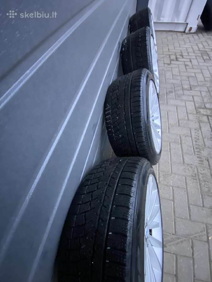 R17 5x120 bmw 225/45 žiemines - nuotraukos Nr. 4