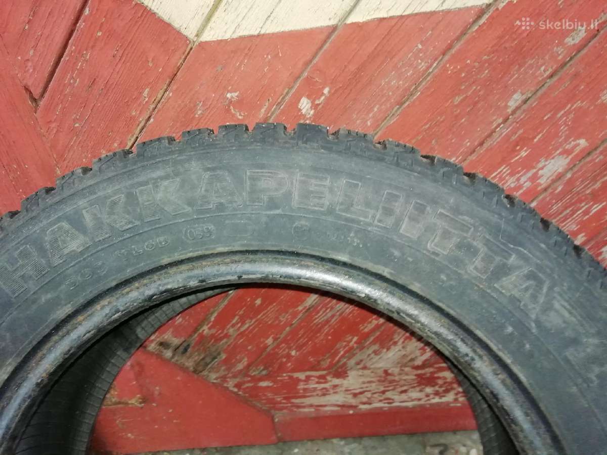 +Iemines padangas Nokian 14" 4 vnt. ir Nordman 14" - nuotraukos Nr. 3