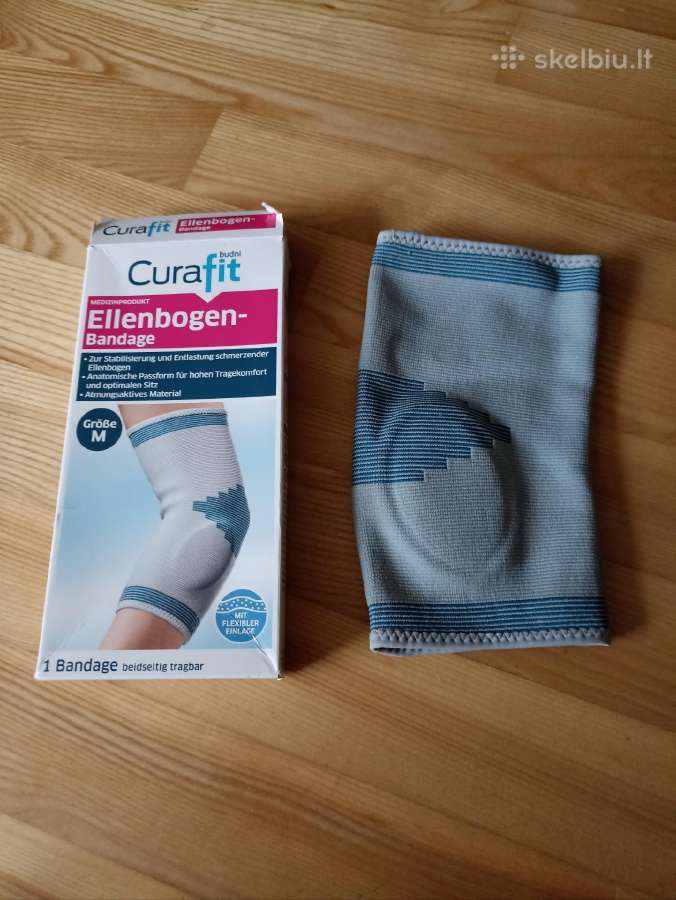 Elastinis įtvaras alkūnei - nuotraukos Nr. 2
