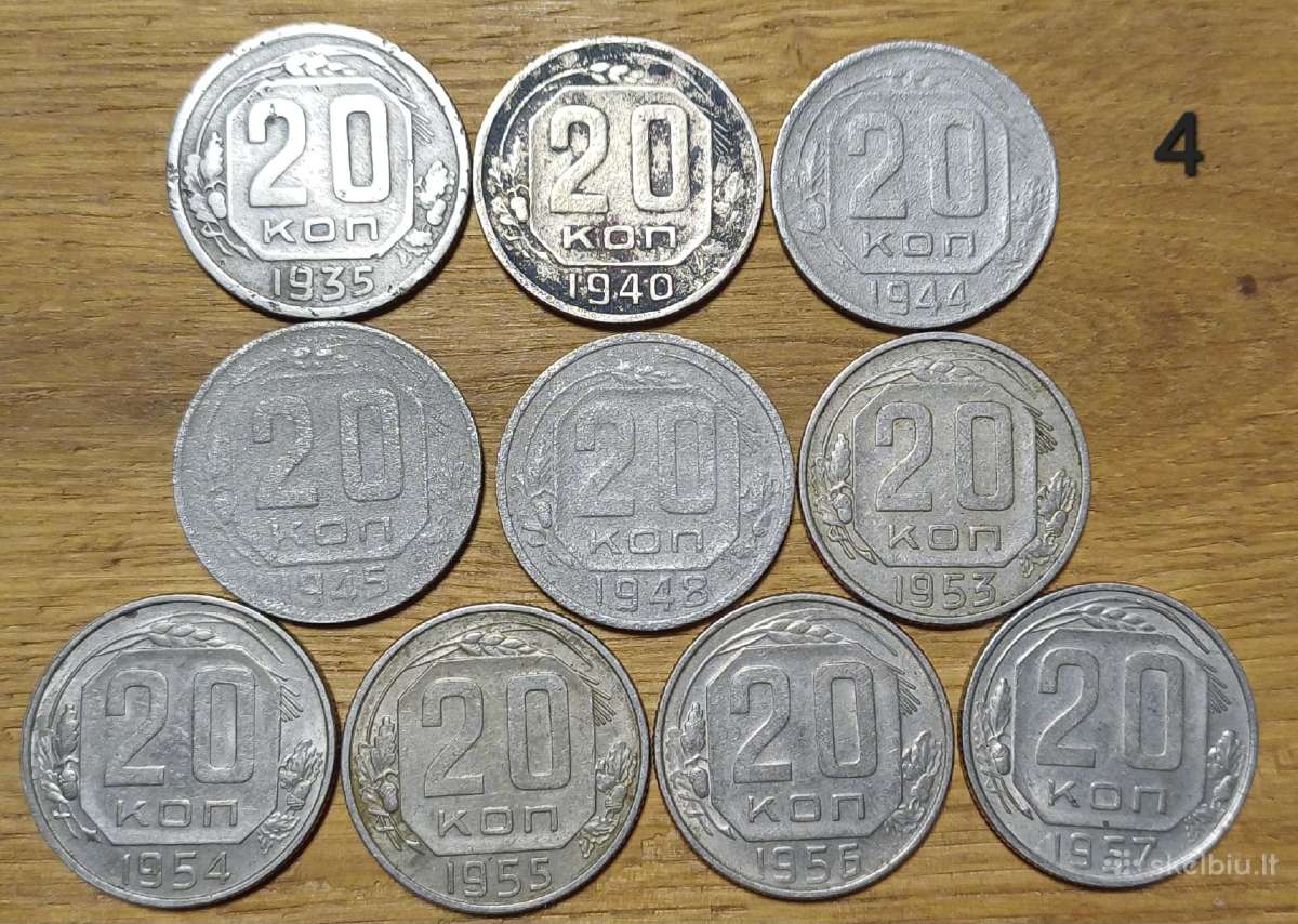 20 kapeikos nuo 1935