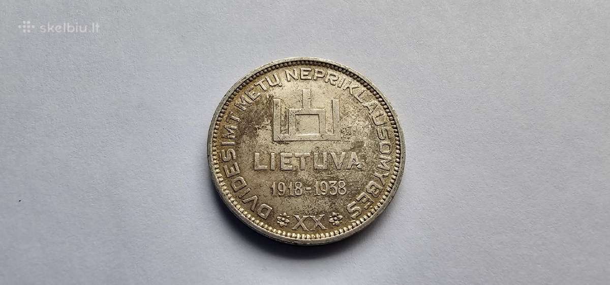 1938 10 litu Smetona