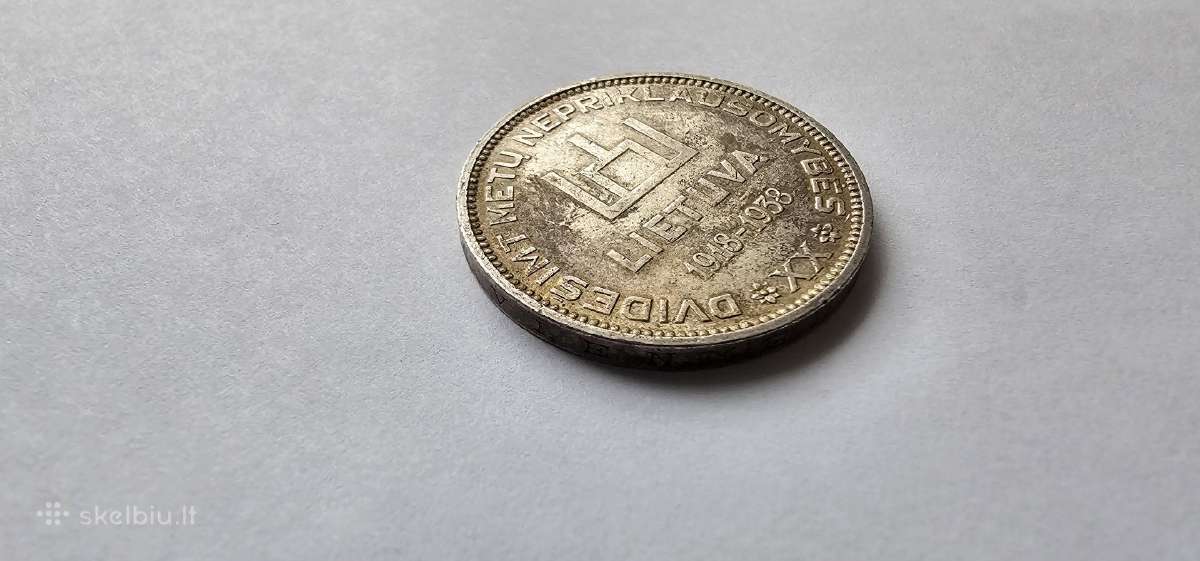 1938 10 litu Smetona - nuotraukos Nr. 2