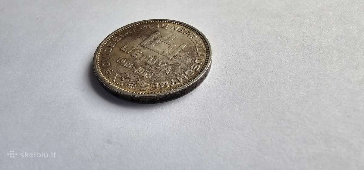1938 10 litu Smetona - nuotraukos Nr. 3