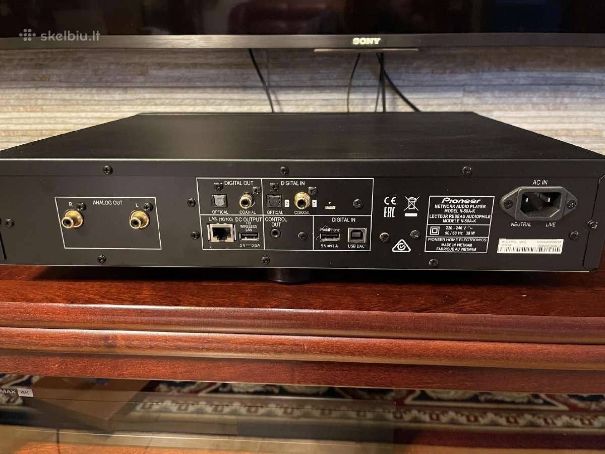 Pioneer N-50a Tinklo grotuvas - nuotraukos Nr. 2