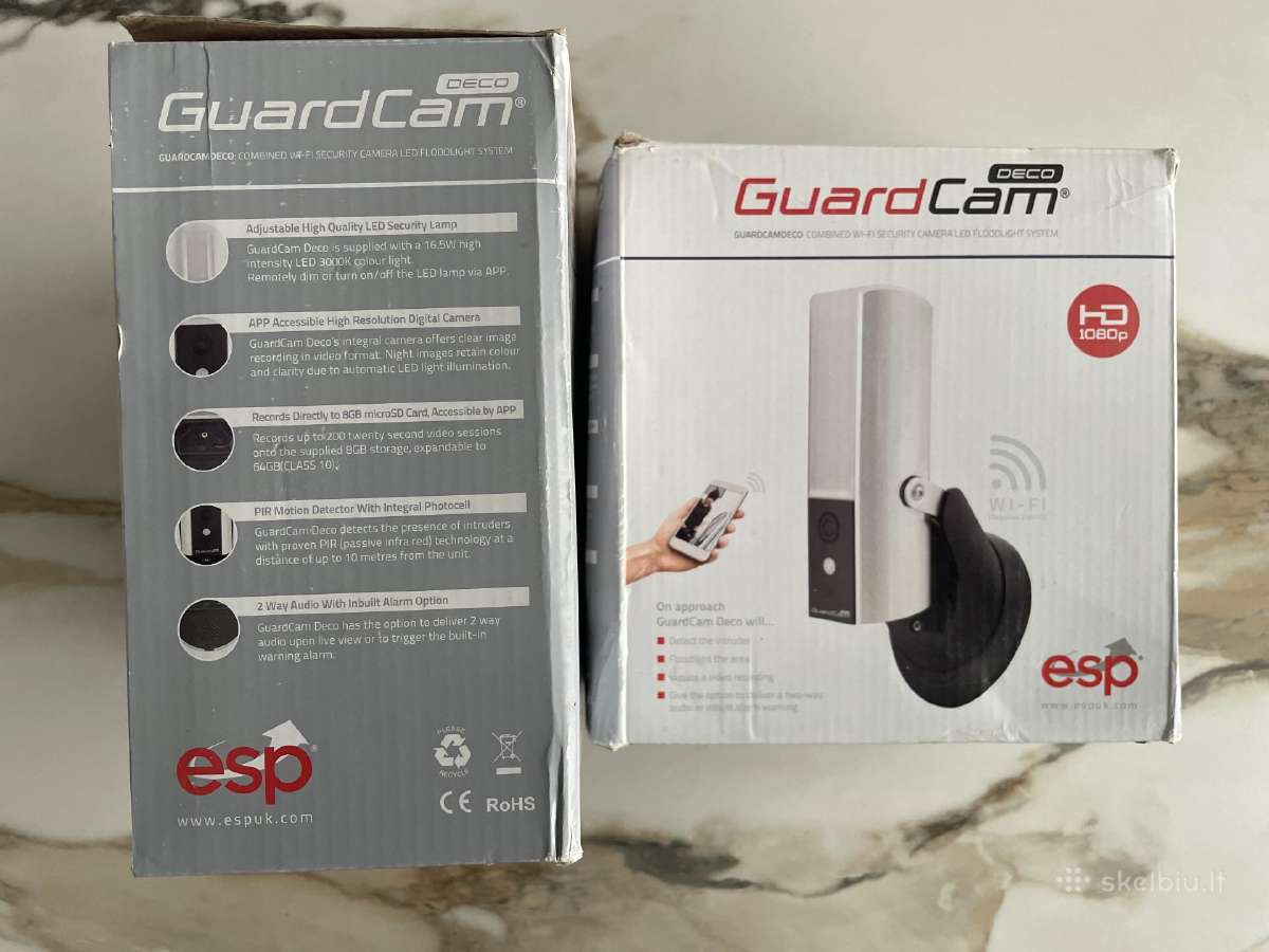 Wi-fi apsaugos kamera su galingu LED prožektoriumi - nuotraukos Nr. 3