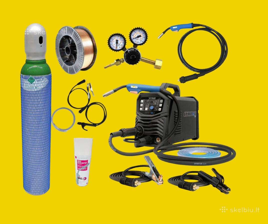 Suvirinimo pusautomatis Spartus Easymig 210led, 20
