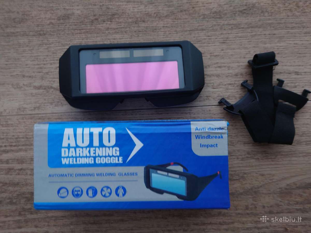 Suvirintojo akiniai, Auto tamsėjantys