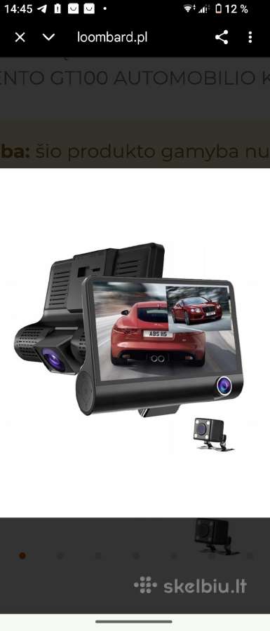 Stebėjimo kamera HD Auto - nuotraukos Nr. 4