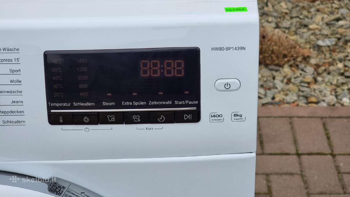 Nauja Haier Hw80-bp1439n+ garantija - nuotraukos Nr. 9