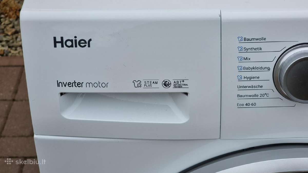 Nauja Haier Hw80-bp1439n+ garantija - nuotraukos Nr. 10