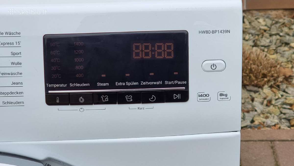 Nauja Haier Hw80-bp1439n+ garantija - nuotraukos Nr. 25