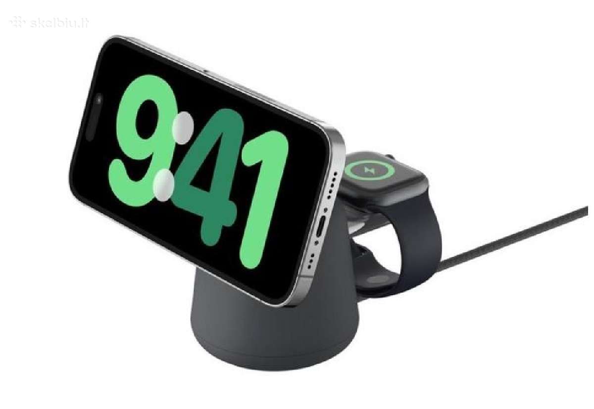 Įkrovimo stovas Belkin Boost Charge Pro 2in1
