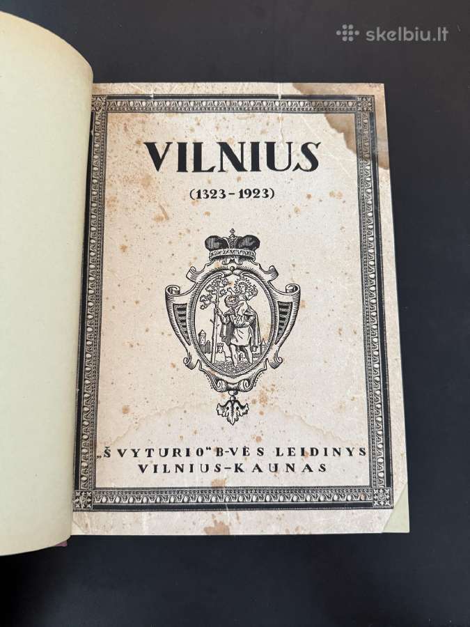 Vilnius (1323-1923 ) Albumas. 1923 m.
