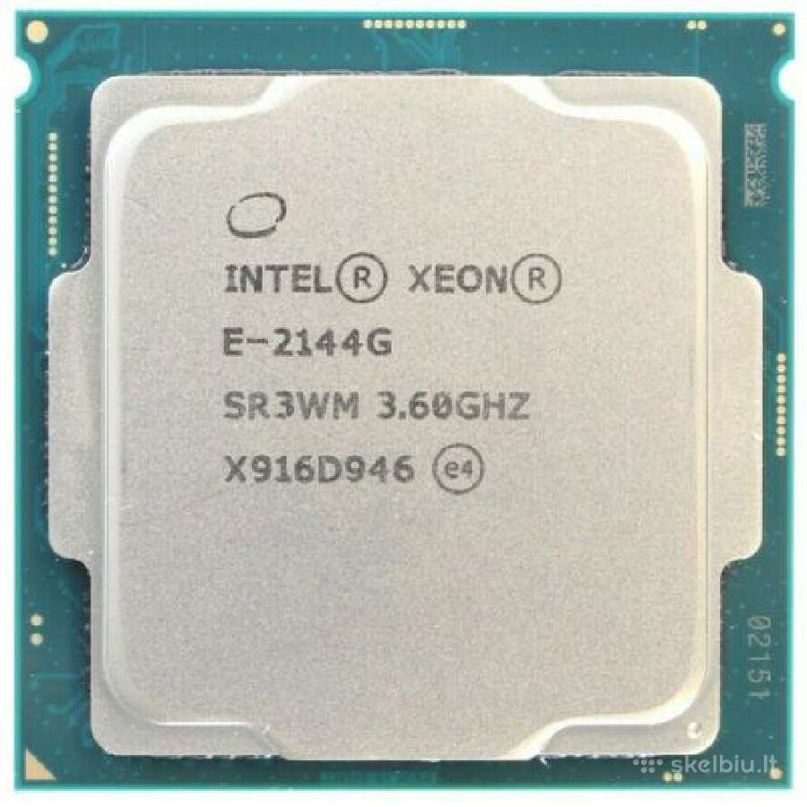 Parduodu Intel Xeon E-2144g