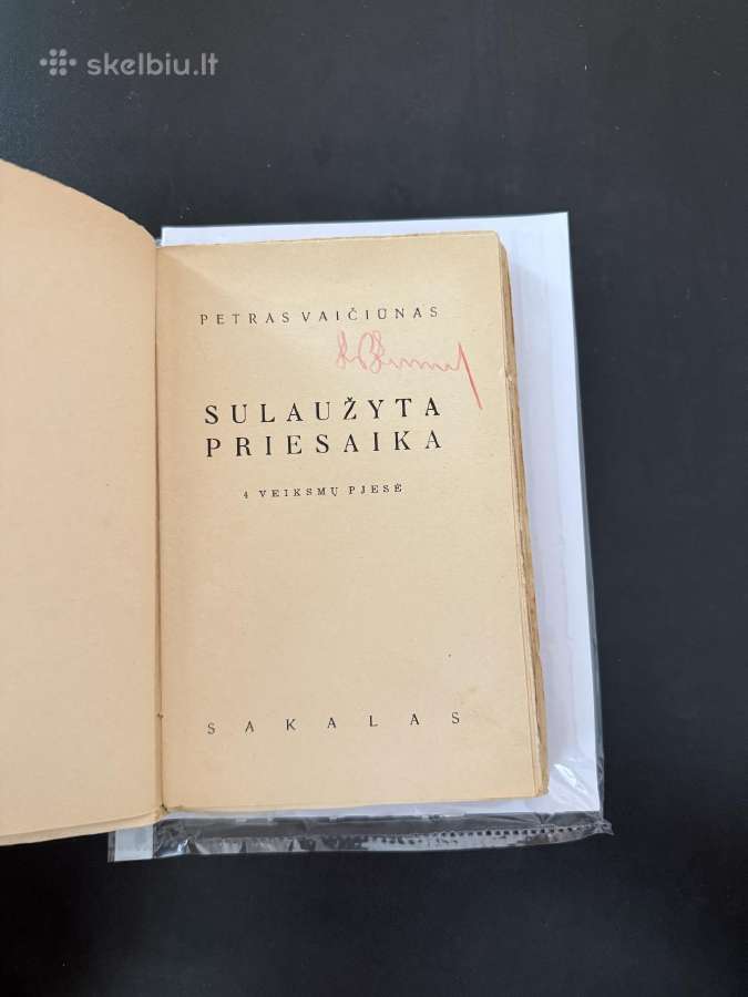 Sulaužyta priesaika 1935 m. - nuotraukos Nr. 2